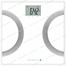 Весы напольные электронные Medisana BS 444 Connect макс.180кг белый