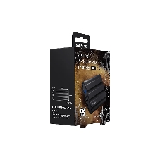 Внешний SSD Samsung T7 Shield, 1TB, USB 3.2 Gen 2 Type-C, R/W 1050/1000, черный