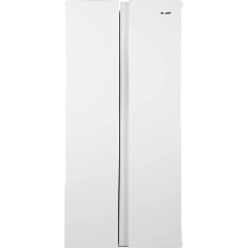 Холодильник Hyundai CS45082F белый двухкамерный 270/180л морозилка снизу, No Frost, Side by Side
