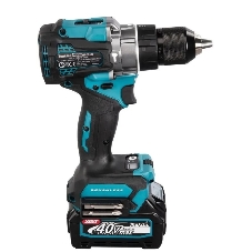 Дрель-шуруповерт Makita HP001GD201, 40 В, 2,5 Ач, 140 Нм, бесщеточный, ударный