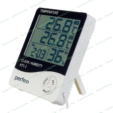 Часы-метеостанция Perfeo 