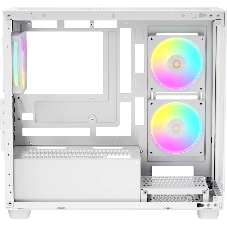 Компьютерный корпус Case Ocypus Gaммa C52 WH ARGB mATX/win/white/3 ARGB fans/no PSU/Tempered Glass