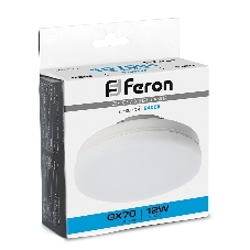 Лампа светодиодная Feron LB-471 LED 12вт GX70 дневной таблетка