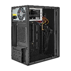 Компьютерный корпус Minitower ExeGate BAA-303U-AAA400 (mATX, БП AAA400 с вент. 8см, 2хUSB+1хUSB 3.0, HD Audio, черный)