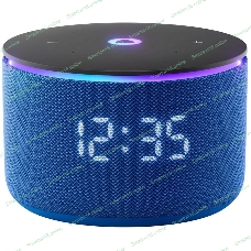 Умная колонка Яндекс Станция Мини 3 Про, 18Вт, компактная, 1 динамик, Алиса, Wi-Fi, Bluetooth 5.0, Zigbee, Matter, синий