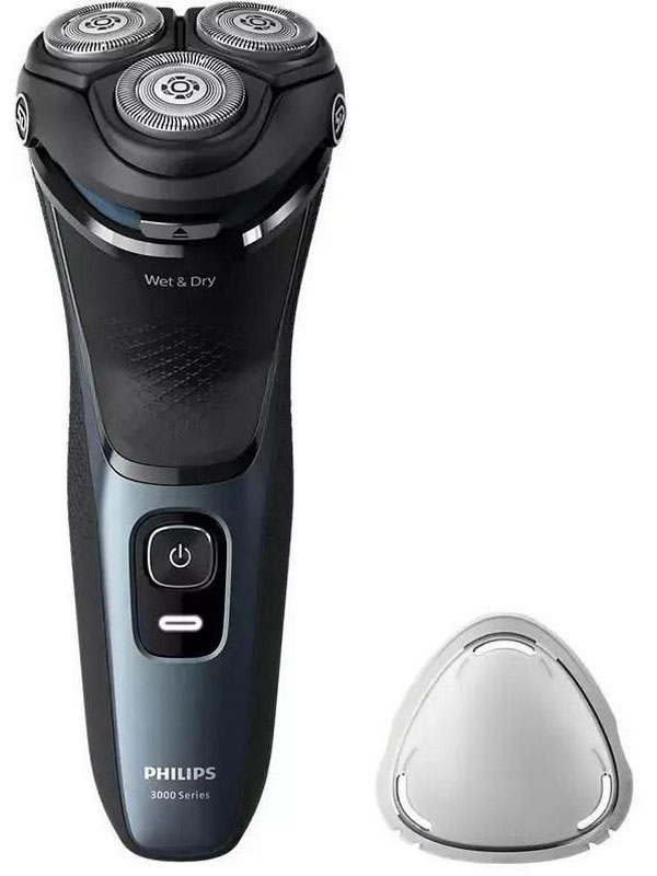 Электробритва Philips S3144/00 черный/синий