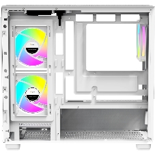 Компьютерный корпус Case Ocypus Gaммa C52 WH ARGB mATX/win/white/3 ARGB fans/no PSU/Tempered Glass