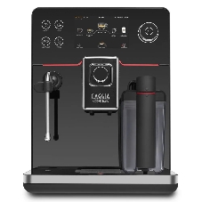 Кофемашина автоматическая Gaggia RI9781/01 NEW ACCADEMIA GLASS черный, молотый/зерновой, 1.6 л, 1900 Вт, 15 бар