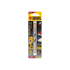 Сверло спиральное по металлу Denzel 8 x 117мм, Р6М5, Golden Tip, многогранная заточка