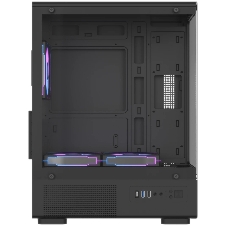 Корпус Formula Crystal Z1CM v2 черный без БП mATX 5x120мм 1xUSB3.0 audio bott PSU