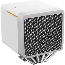 Кулер для процессора CPU Cooler Ocypus Delta A62 EX WH Digital (250W, 4-pin PWM, LED temp., 160mm, Al/Cu, 6x6mm, 2x120mm, 70CFM, 31dBA, 1800RPM, S: 1851/1700/1200/115X, AM5/AM4, white)
