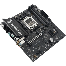 Материнская плата ASUS TUF GAMING A620M-A PLUS WIFI, AM5, AMD A620A, 4xDDR5, 4xSATA, 2xM.2, 1xPCIe 4.0 x16, 1xPCIe 3.0 x1, 1xHDMI, 2xDP, 1x2.5Gb LAN, Wi-Fi 6, Bluetooth 5.3, 2xUSB-A 10Gbps, 4xUSB-A 2.0, 3x3.5 мм, 7.1, mATX