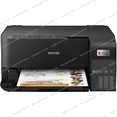 МФУ струйное Epson L3550 (C11CK59405), A4, цветной, печ. до 15 стр/мин. (ч/б) до 8 стр/мин. (цвет), скан. до 11 стр/мин. (ч/б) 28 стр/мин. (цвет), 4800 x 1200 dpi (печать) 1200x2400dpi (скан.), USB, Wi-Fi, Air Print