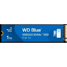 Накопитель SSD Western Digital WD Blue SN5000, 1Tb, PCIe 4.0 x4, M.2 2280, NVMe, R/W 5150/4900