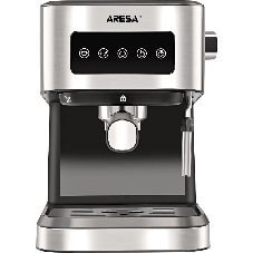 Кофеварка рожковая ARESA AR-1612 черный, исп. кофе - молотый, 1,5 л, 1100 Вт, 15 бар