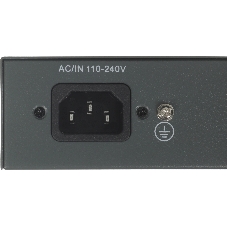 Коммутатор Digma DSP204F-2F-T80, 6×100 Мбит/с, неуправляемый
