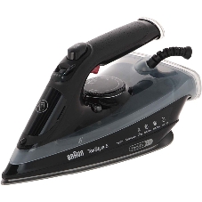 Утюг паровой Braun SI5088BK черный/серый, 2800 Вт, 50 г/мин, 220 г/мин, 300 мл
