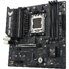 Материнская плата ASUS TUF GAMING A620M-A PLUS WIFI, AM5, AMD A620A, 4xDDR5, 4xSATA, 2xM.2, 1xPCIe 4.0 x16, 1xPCIe 3.0 x1, 1xHDMI, 2xDP, 1x2.5Gb LAN, Wi-Fi 6, Bluetooth 5.3, 2xUSB-A 10Gbps, 4xUSB-A 2.0, 3x3.5 мм, 7.1, mATX