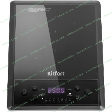 Плита Индукционная Kitfort КТ-158 черный стеклокерамика (настольная)