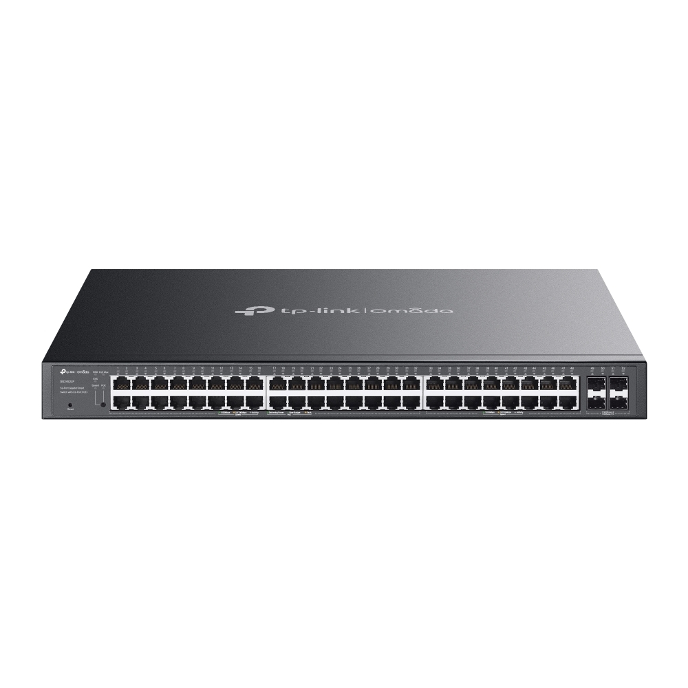 Коммутатор TP-Link Omada SG2452LP, 48×1 Гбит/с + 4×1 Гбит/с SFP, управляемый