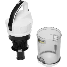 Пылесос Karcher VC 3 белый/черный, 250/700 Вт, уборка сухая, пылесборник контейнер 0.9 л