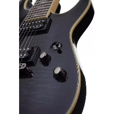Электрогитара SCHECTER OMEN EXTREME-7 STBLK - электрогитара 7-струнная, STBLK