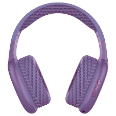 Беспроводные/проводные наушники QUMO Sense BT 0085 фиолетовый, накладные, Bluetooth + проводной, до 10 ч