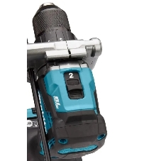 Дрель-шуруповерт Makita HP001GD201, 40 В, 2,5 Ач, 140 Нм, бесщеточный, ударный