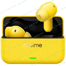 Наушники TWS Realme Buds T500 Pro желтый, внутриканальные, Bluetooth, активное шумоподавление, до 56 ч