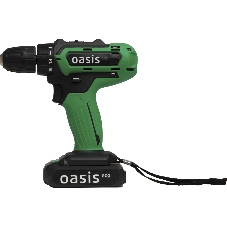 Дрель-шуруповерт Oasis AS-18V Eco (J) 201, 18 В, 1,5 Ач, 30 Нм, щеточный
