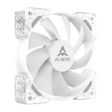 Вентилятор для корпуса Alseye N12-W белый, 120 мм, 1800 об/мин, 37.8 дБ, 4 pin