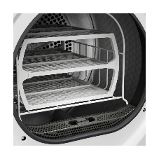 Сушильная машина Kuppersberg DM 593 W, High-Tech, загрузка 8 кг, 15 программ, тепловой насос, электронное кнопочное управление, корзина для сушки, блокировка от детей, энергоэффективность А++, белый