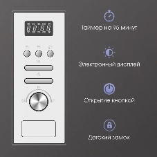 Встраиваемая микроволновая печь Zigmund & Shtain BMO 16.202 W