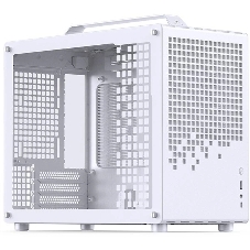 Компьютерный корпус без блока питания Case JONSBO Z20, Mini-Tower, TG, no fan, 1xUSB-A 3.2 + 1xUSB-C 3.2, mATX, mITX White