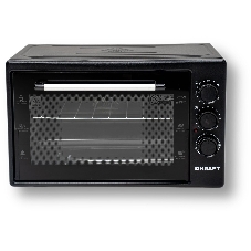 Мини-печь Kraft KF-MO3801BL, черный, 38 л.