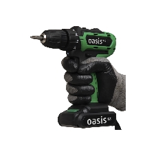 Дрель-шуруповерт Oasis AS-18V Eco (J) 201, 18 В, 1,5 Ач, 30 Нм, щеточный