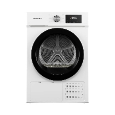 Сушильная машина Kuppersberg DM 593 W, High-Tech, загрузка 8 кг, 15 программ, тепловой насос, электронное кнопочное управление, корзина для сушки, блокировка от детей, энергоэффективность А++, белый