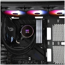Система жидкостного охлаждения Thermalright Frozen Magic 360 V2 ARGB Soc-AM5/AM4/1200/1700/1851 черный 4-pin 25.6dB Al Ret (F-MAGIC-360-BL-ARGB-V2)