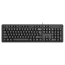 Комплект клавиатура+мышь A4Tech KK-3330S проводной, USB, 1200 DPI, чёрный