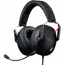 Гарнитура проводная игровая Mad Catz P.I.L.O.T. 5 черные (7.1, USB, RGB подсветка, 50 мм)