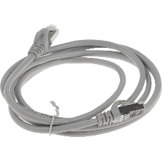 Патч-корд Premier PP6-2M 10000Gbит/с FTP 4 пары cat.6 CCA molded 2м серый RJ-45 (m)-RJ-45 (m)