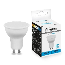 Лампа светодиодная Feron LB-960 LED 13вт 230в GU10 дневной Лампа светодиодная Feron LB-960 LED 13вт 230в GU10 дневной