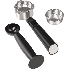 Кофеварка рожковая ARESA AR-1612 черный, исп. кофе - молотый, 1,5 л, 1100 Вт, 15 бар
