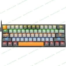 Клавиатура Redragon Fizz проводная, USB Type-A, серый