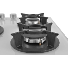 Варочная панель газ ZUGEL ZGH452W, белая