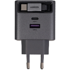 Сетевое зарядное устройство Ugreen X614 Space Gray (65822)