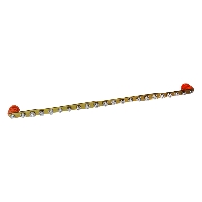 Шина заземления Lanmaster TWT-EBARH-1U-15X3/20 дл.482мм шир.15мм