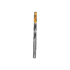 Сверло спиральное по металлу Denzel 8 x 117мм, Р6М5, Golden Tip, многогранная заточка