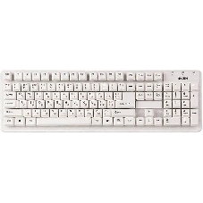 Клавиатура проводная SVEN Standard 301 USB белая