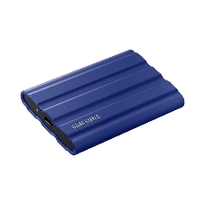 Внешний SSD Samsung T7 Shield, 1TB, USB 3.2 Gen 2 Type-C, R/W 1050/1000, синий